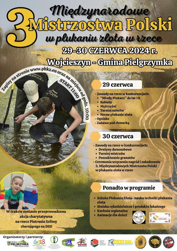 Płukanie Złota w rzece 20241