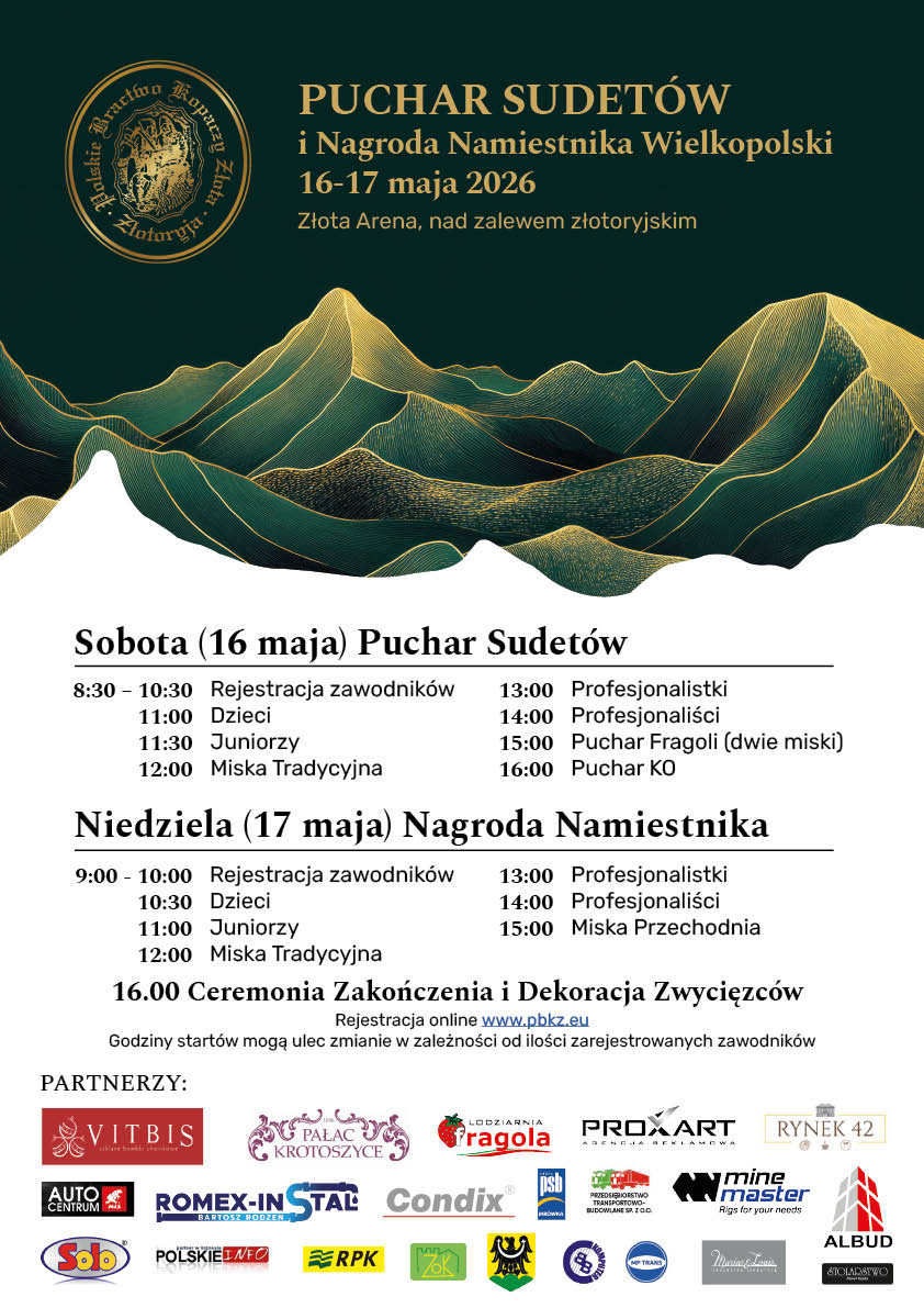 PUCHAR SUDETOW 2026 PLAKAT
